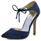 Saten poročni čevlji stiletto poročni čevlji velike velikosti banket obleko čevlji podplat - Stran 3