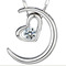 Posrebritev Heart-shaped Dekoracija Hot prodaja ogrlica obesek - Stran 1