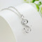 Intarzijami diamant Silver Ženske moda pav ogrlica - Stran 3