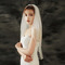 Poročna tančica modni ročno šivani diamantni poročni dodatki tančica tančica - Stran 5