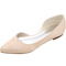 Čevlji s poudarjenimi čevlji iz satena z ravnimi čevlji za maturantski ženski čevlji - Stran 6