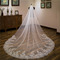 Poročna vlečna tančica poročni dodatki tančica z glavnikom za lase 3 metre dolga tančica iz čipke z bleščicami - Stran 1