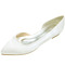 Čevlji s poudarjenimi čevlji iz satena z ravnimi čevlji za maturantski ženski čevlji - Stran 3