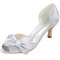 Poročni čevlji plus velikosti enojnih čevljev satenaste sandale za zabave - Stran 7