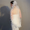 Enojna plast s tančico za lase, topljiva v vodi, čipkasta tančica, dodatki za poročne obleke tančica - Stran 1