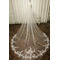 Poročna čipkasta tančica s kovinskim glavnikom za lase Katedrala Poročni dodatki Veil 350 CM - Stran 3