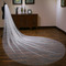 Poročna sijoča tančica poročna tančica izredno dolgega repa bela tančica - Stran 3