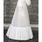 Poroka Petticoat Popolna obleka Vintage Flouncing Bela terylene Dve platišča - Stran 2