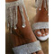 Novi ženski sandali z nosorogovim sandalom z debelo peto Banquet poročni sandali - Stran 6