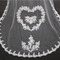 Čipka vlečna tančica ročno izdelana podstavljena tančica neveste poročna tančica - Stran 5
