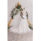 Poročna poročna obleka s snemljivim vlečkom, snemljivim nadkrilcem in vlaknom, prilagojena satenasta prevleka - Stran 3