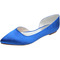 Čevlji s poudarjenimi čevlji iz satena z ravnimi čevlji za maturantski ženski čevlji - Stran 4