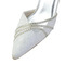 Poročni čevlji iz bele čipke poročni čevlji z okrasnimi ženskimi čevlji z okrasnim nosorogovim stiletom - Stran 3