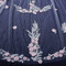 Tridimenzionalna cvetlična tančica, elegantna čipkasta tančica, ki zaostaja izvrstna tančica Roza cvetni listi, okrašena tančica - Stran 5