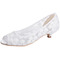Pomladni poletni čipkasti čevlji dihajoči udobni ženski čevlji za poroko - Stran 2