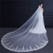 Nov slog dolge poročne tančice poročna tančica bleščice čipke izvrstna tančica 3M - Stran 1