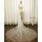 Biserna poročna tančica velika vlečna poročna tančica z glavnikom iz navadne preje dolžine 3 metre - Stran 3