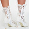 Modni ženski čevlji votle visoke pete bele čipke ženski čevlji poročni ženski čevlji - Stran 2