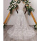 Poročna obleka s poročnim vlakom, snemljivim vlakom, čipkastim snemljivim poročnim vlakom - Stran 3