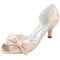 Poročni čevlji plus velikosti enojnih čevljev satenaste sandale za zabave - Stran 8