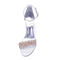 Velike sandale z veliko peto, saten in nosorogove ženske poročne čevlje z visoko peto - Stran 2