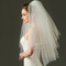 Poročna obleka preprosta tančica trda mreža puffer tančica kratka poročna tančica - Stran 1