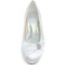 Ravni čevlji iz satena poročni čevlji za materinstvo poročni plus velikosti ravni čevlji - Stran 8