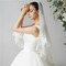 dodatki za poročno obleko s čipkasto tančico in biserno poročno tančico - Stran 3