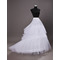 Poroka Petticoat Tri platišča Zaostajajo Dolga poročna obleka poliester taffeta - Stran 4