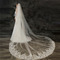 Poročna tančica velikega repa poročna foto tančica z lasno glavno čipkasto tančico - Stran 1