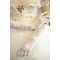 Poroka Rokavice Črna prosojna Autumn Lace Shade Lace Fabric - Stran 2
