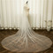 Biserna poročna tančica velika vlečna poročna tančica z glavnikom iz navadne preje dolžine 3 metre - Stran 2