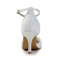 Poročni čevlji iz bele čipke poročni čevlji z okrasnimi ženskimi čevlji z okrasnim nosorogovim stiletom - Stran 4