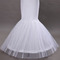 Poroka Petticoat elastičen material Samski platišča Bela Mermaid Spandex - Stran 3