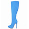 Ženski zahodni čevlji s stilettos Škornji do sredine meča z visoko peto Ženski jesenski in zimski dolgi škornji z visoko peto - Stran 7