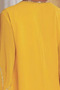 Paillette Dolgimi rokavi Naravni pasu Šifon Mati obleko s hlačami - Stran 6