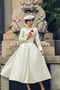 Brez zadnjega dela Glamurozno Dolžina čaj Pomlad Poročne obleko - Stran 1