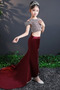 Elegantna Naravni pasu dragulji steznik Zapertlati Cvet dekle obleko - Stran 3