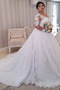 Dolgimi rokavi Elegantno Zadrgo navzgor velika velikost Poročne obleko - Stran 1