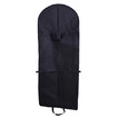 Črna koprena in obleka veliko prahu pokrov vrečka kapica zložljiva poročno obleko