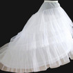 Poroka Petticoat Elastičen pas Širina dve platišča Flouncing poročna obleka