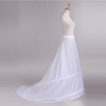 Poroka Petticoat Zaostajajo Nastavljiv poročna obleka Dve platišča poliester taft