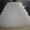 Poroka Petticoat Poročna obleka Long Šest platišča Vintage Elastičen pas