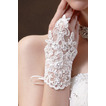 Poroka Rokavice Lace Fabric dekoracija Pearl Poletje Mitten Short