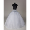 Poroka Petticoat Standardna Nastavljiv dveh svežnjev Močan Čisti poročna obleka