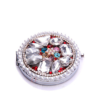 Luksuzna krog Intarzijski diamant Folding Cartoon Majhno ogledalo - Stran 3