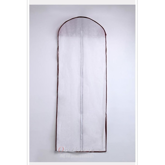 155 cm enostranski transparent vijolična poročna obleka vrečka za prah - Stran 2