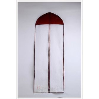155 cm enostranski transparent vijolična poročna obleka vrečka za prah - Stran 1