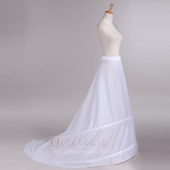 Poroka Petticoat Zaostajajo Nastavljiv poročna obleka Dve platišča poliester taft - Stran 1