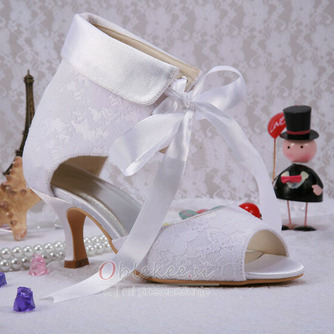 Rdeči ženski čevlji modni poročni čevlji s čipkami poročni čevlji - Stran 1